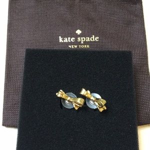 Kate Spade Gold Bow Earrings